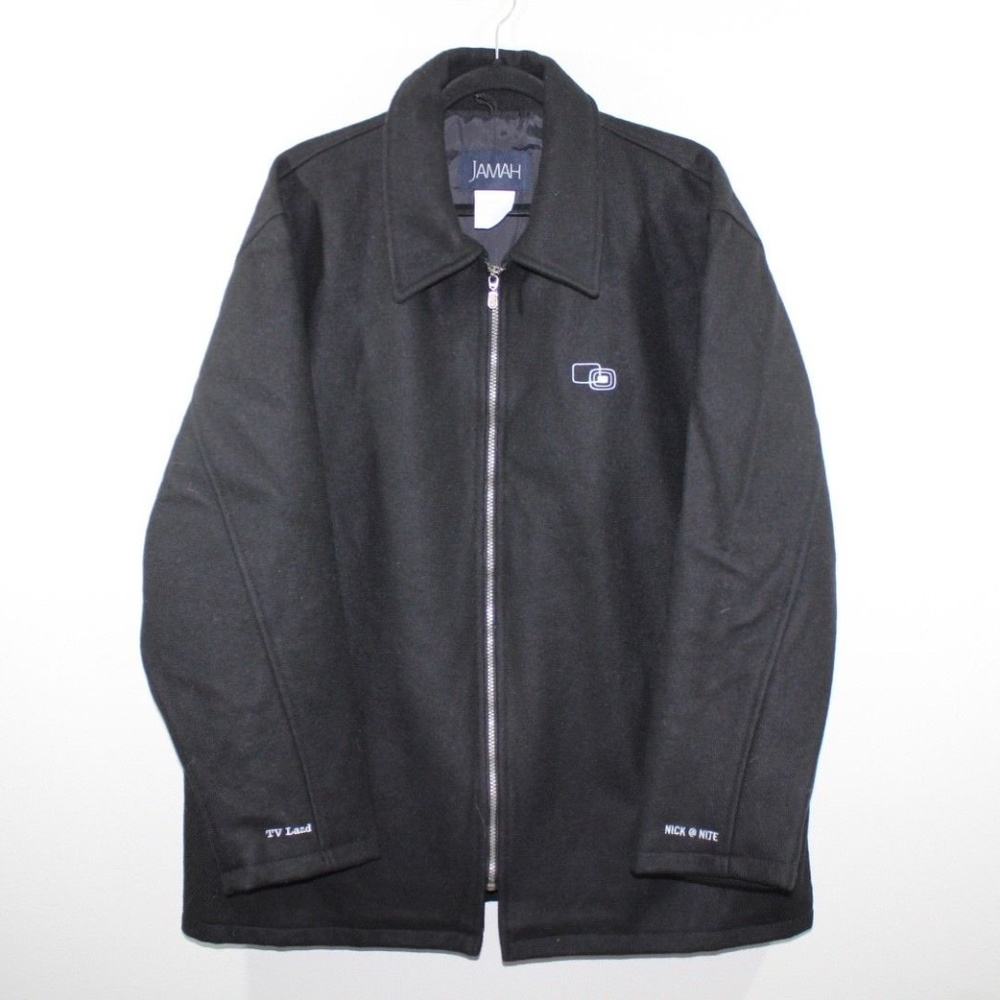 Vintage 90s Mens Full Zip Wool Outdoor Jacket XL